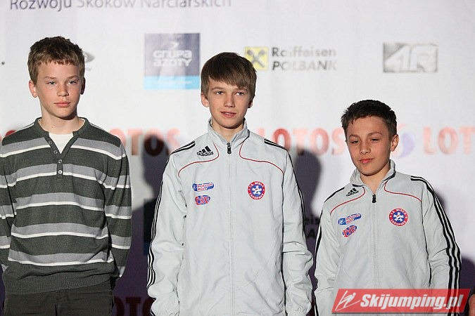 034 Kombinacja norweska - Junior D - Kacper Konior, Dawid Jarzbek, Damian Skupie